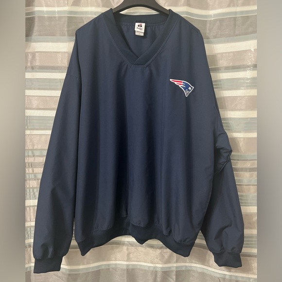 NFL New England Patriots Pullover Windbreaker - Picture 1 of 6